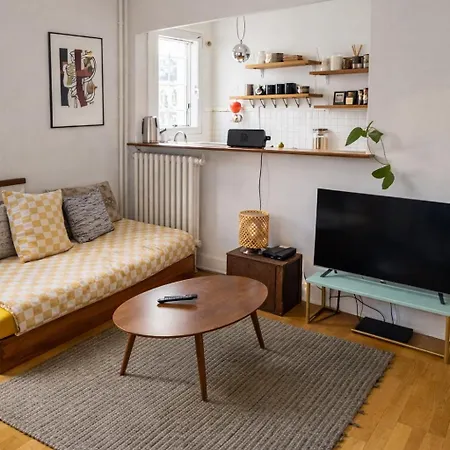 Hsh - Cozy In Center Of Appartamento Parigi